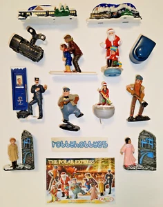 JUEGO COMPLETO DE 12 JUGUETES HUEVO SORPRESA KINDER POLAR EXPRESS 2004 - Imagen 1 de 1