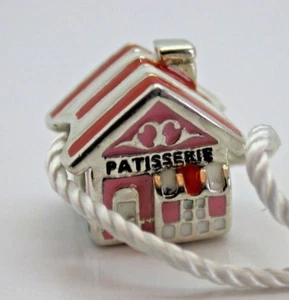.925 STERLING SILVER EUROPEAN PERSONA BAKERY BAKESHOP PÂTISSERIE CHARM NEW B6 - Picture 1 of 3