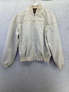 Giacca Solo Membri Vintage Senza Marca Tinta Unita Beige Taglia S - Foto 1 di 10