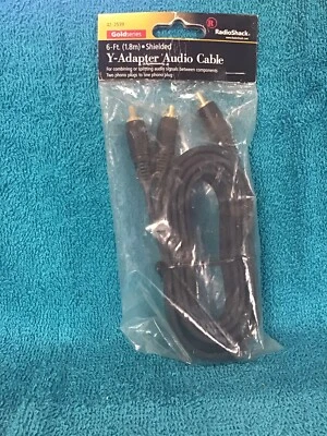 Radioshack Gold Series RCA Y-Adapter 42-2539 - Deal - Image 1 of 2