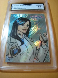LOIS LANE 2013 DC WOMEN OF LEGEND GAIL'S PICKS # GP07 GRADED 10 L@@@K - Picture 1 of 1
