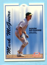 1993 Kraft Singles Superstars # 10 Mark McGwire Box 736