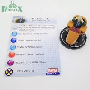 Heroclix Gigante Talla X-Men Set Profesor X #036 ¡Figura rara con tarjeta! - Imagen 1 de 1
