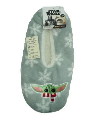 Calcetines Zapatilla Star Wars para Mamá Mujer 4-10 Grogu Navidad Vacaciones Regalo Acogedor Foto 1 de 4