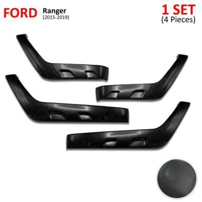 Set Inner Armrest Cover Door Handle Fits Ford Ranger XLT Wildtrak 2015 2019 — 第 1/4 张图片
