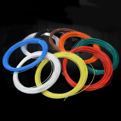 FOSWORD Sranded PTFE FEP F46 Silver Plated Copper Cable Wire 14/16/20/22/24/26-30AWG