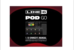 Manuale Utente Italiano Multieffetto Chitarra E Basso PodGo Line6 - Zdjęcie 1 z 5