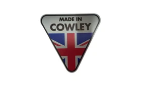 Cowley Silver Sticker- Morris Minor Oxford Marina Sprite Midget Sprite BMW Mini - Picture 1 of 1