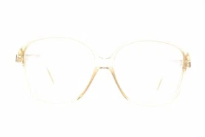 Vintage Terri Brogan Optyl 8621 80 Transparent oval Brille Brillengestell NOS - Picture 1 of 6