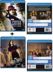 MARVEL'S AGENT CARTER 1+2 2015-2016: Hayley Atwell TV Season Series NEW BLU-RAY - Picture 1 of 1