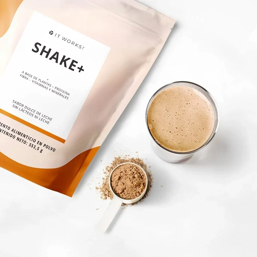 ¡BASADO EN PLANTAS! 15g PROTEÍNA VEGETAL! SUPERALIMENTO BATIDO Fibra ~ 22 Vita y Minerales. Foto 1 de 4