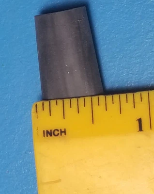 Tubo termorretráctil (20 pies), 3/8", ALPHA, FIT750-3/8-NEGRO, 4 pies de largo X 5 piezas Foto 1 de 4