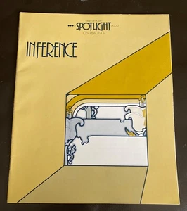 Vintage 1978  ~ Spotlight on Reading Inference  Workbook USA Yellow Book - Picture 1 of 6