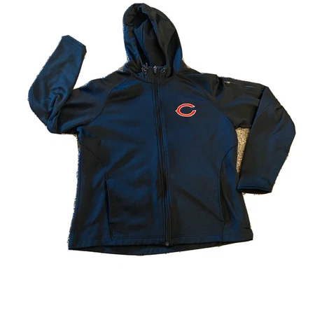 Women’s Cincinnati Reds XL Full Zip Black Hoodie Sweatshirt Cover