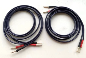 Neotech Speaker Cable NES-5006 15AWG Pair 2m/6.56ft Silver BFA Banana Plugs - Picture 1 of 6