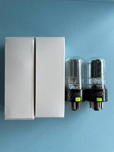 2x 6N8S (6SN7GT) Dual Triode Tube, Soviet NOS, Tested Pair, Mil. Grade - Zdjęcie 1 z 3