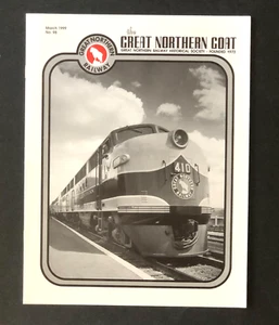 Tren locomotora diésel de carga publicación ferroviaria Great Northern Goat 1999 de colección - Imagen 1 de 6