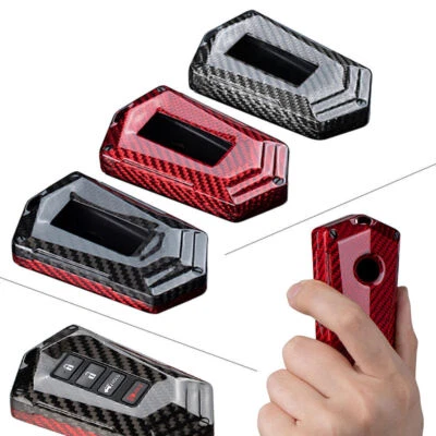 Carbon Fiber Key Fob Case Cover For Lexus RC300 IS250 RX450 4 Button - Image 1 of 4