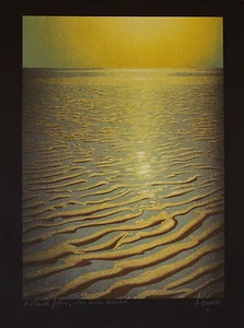 Daniel SCIORA - Estampe originale - Lithographie - La Plage 1 - Imagen 1 de 3