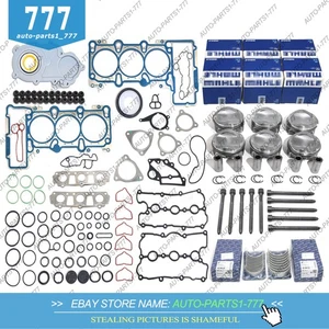 Engine Rebuild Overhaul Pistons Seals Kit For Audi A6 Q7 S5 A8 3.0 TFSI CRE CTD - Picture 1 of 6