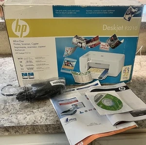 HP Deskjet F2210 All-In-One Inkjet Printer No Ink - Picture 1 of 10