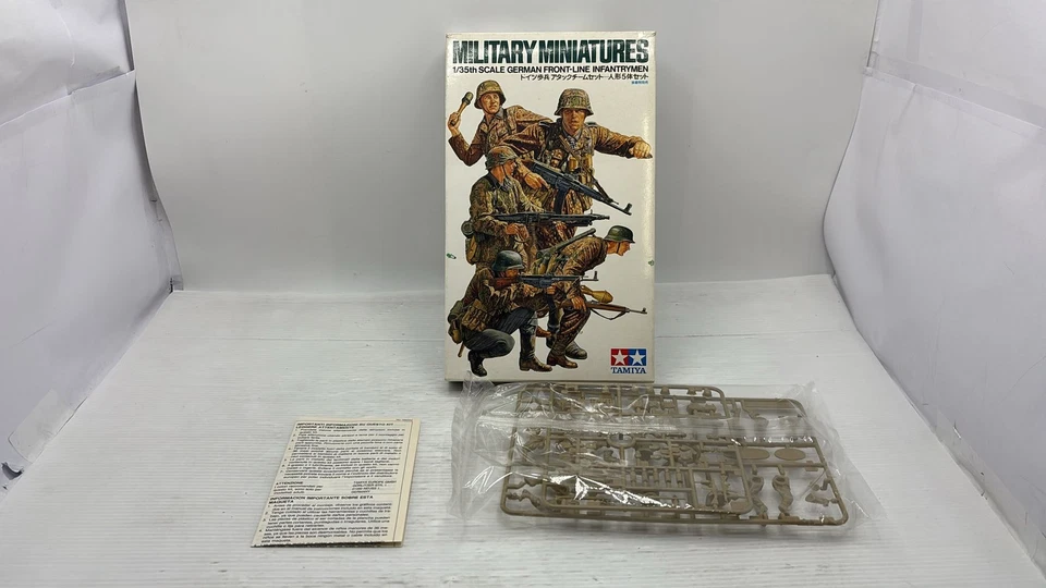  TAM35196 Tamiya German front-line infantrymen 1/35 - Immagine 1 di 2
