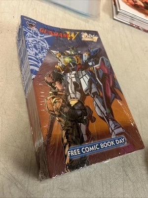 Bundle of 20 Mobile Suit Gundam Wing #1 FCBD 2025 Unstamped Sealed Lot