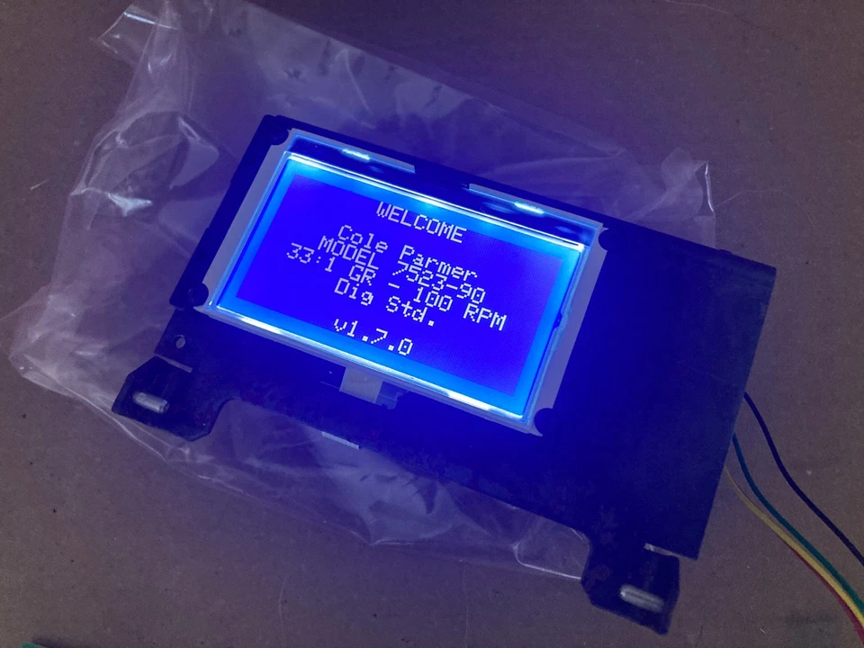 Pantalla de repuesto para bomba digital Cole-Parmer MaserFlex L/S 7523-90 Foto 1 de 1