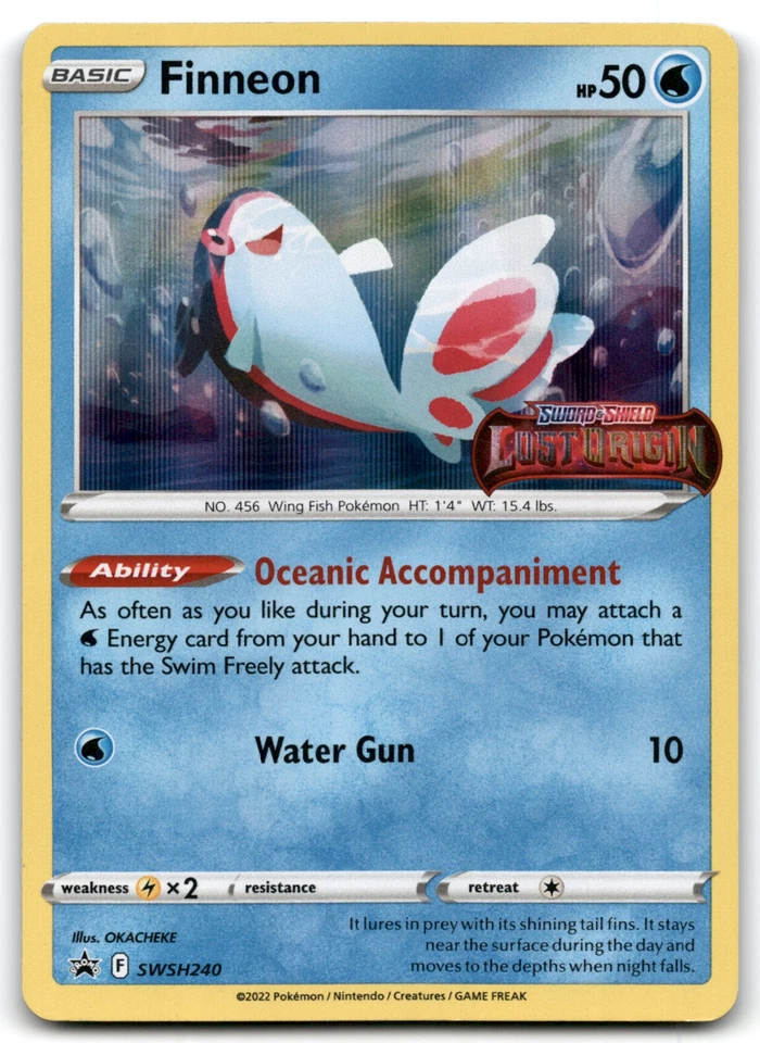 Finneon SWSH240 SWSH: Sword & Shield Promo Cards - Image 1 of 2