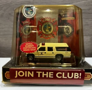 Code 3 Diecast Collectibles Las Vegas Fire Dept. Battalion #4 Chevrolet - Picture 1 of 16