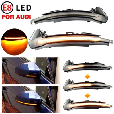 Luz indicadora de espejo retrovisor dinámico LED para Audi A1 8X 2011-2017 Foto 1 de 4