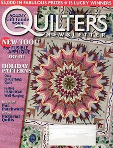 2009 December/January No.407 Quilter's Newsletter Magazine Vintage #Q137 - Picture 1 of 3