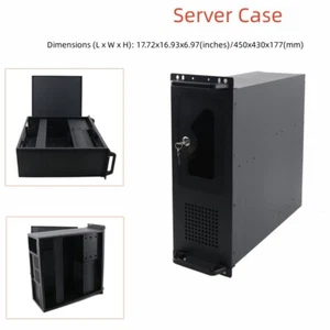 Rack Mount Industrielles Server/Computer-Gehäuse für 12 "x9.6"ATX/M-ATX/Mini-ITX - Afbeelding 1 van 12