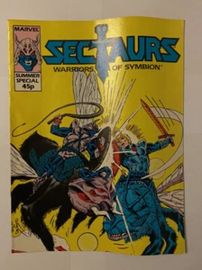 SECTAURS : WARRIORS OF SYMBION - Marvel UK Summer Special - 1986 RARE - Imagen 1 de 3