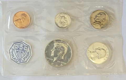 1964 silver proof set in celo Cover