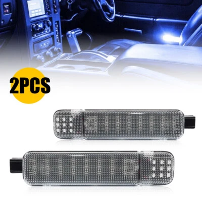 Пара светодиодных ламп для двери Chevy Silverado Suburban Tahoe GMC Sierra Yukon - Изображение 1 из 4