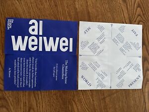 Original & Rare  Ai Wei Wei Design Museum Chatterbox Game X 2.
