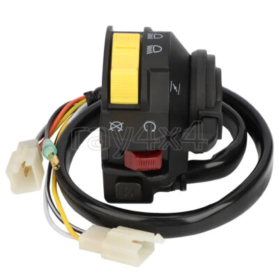 Interruptor de manillar izquierdo Start Stop Kill Faro para Suzuki LT160E LT230E LT-F160 Foto 1 de 4