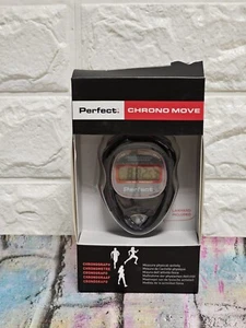 Perfect Fitness Chrono Move Professional Stopwatch RRP £ 15 Black - Picture 1 of 2