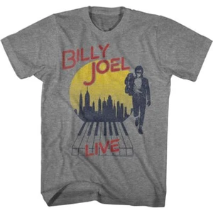 Billy Joel Live City Music Shirt - Picture 1 of 3