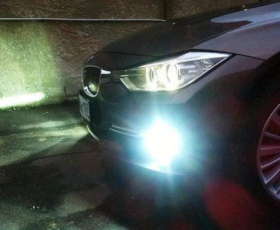 2x Nebelscheinwerfer Umbau als Tagfahrlicht  XenonBlue 6500 Kelvin H3 - Bild 1 von 3