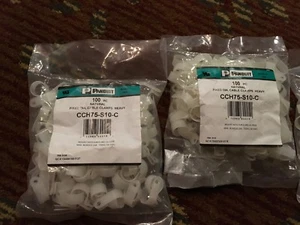 700 Pieces Panduit Cable Clamps CCH75-S10-C Nylon NOS Max Bundle 3/4" Diameter - Picture 1 of 5