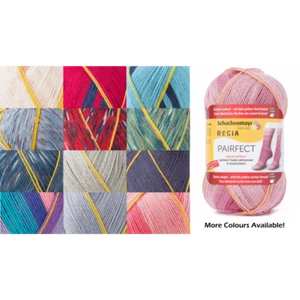 Regia Pairfect Editions 1 2 3 & 4 Socks 4 PLY Knitting Yarn Craft 100g Ball - Picture 1 of 12