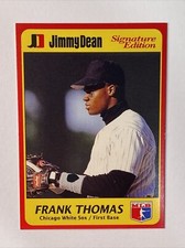 1991 Jimmy Dean Frank Thomas #9 Chicago White Sox