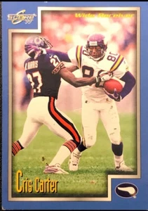 1999 Score Cris Carter Minnesota Vikings #3 Very Good Condition FREE SHIPPING - Picture 1 of 2