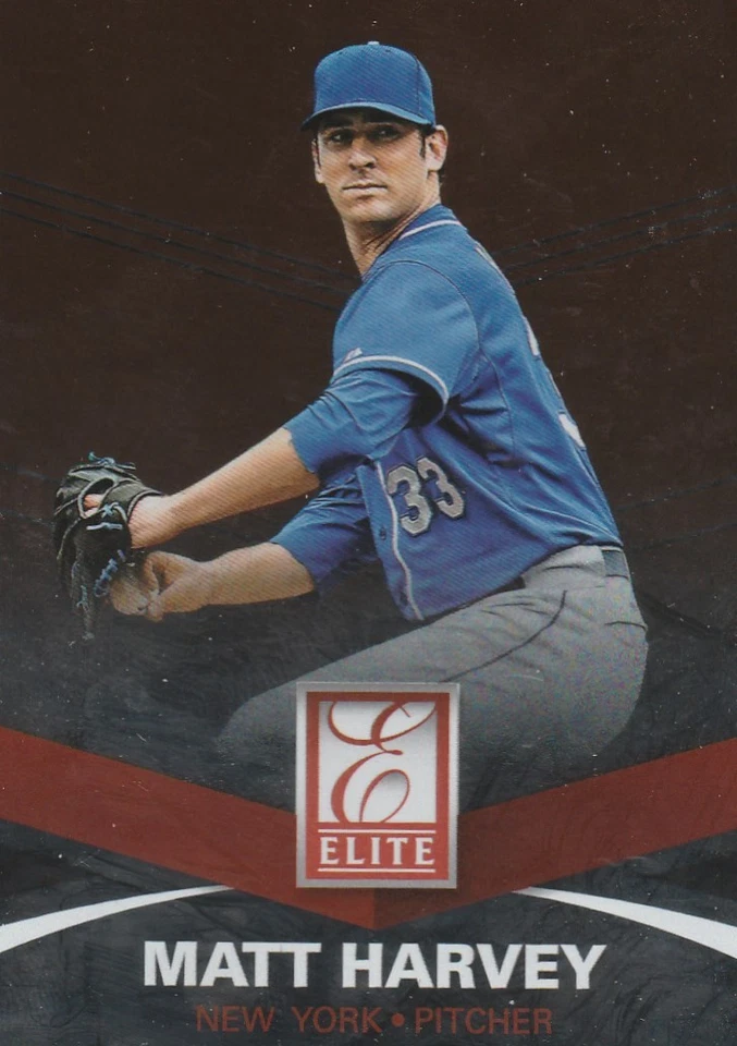 2015 PANINI ELITE MATT HARVEY P METS #136 HOT! - Image 1 of 1