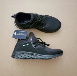 New U.S.Polo Assn. Stylish Comfy Sneakers Shoes Black White Size 6.5 - Picture 1 of 6