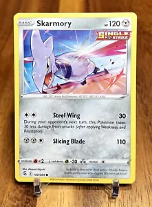 Tarjeta de Pokémon Skarmory 182/264 Non Holo Common Fusion Strike casi nueva - Imagen 1 de 2