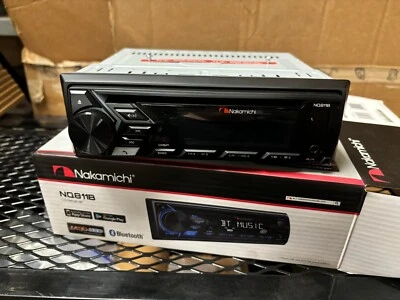 Receptor estéreo para automóvil Nakamichi NQ811B Bluetooth CD USB AUX APP Control AM/FM Foto 1 de 4