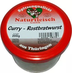 Original Thüringer Curry-Bratwurst im Glas (2x200g) - Bild 1 von 1